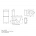 Toilet Suite Rimless Flush BTW LEN014D with Hand Basin Toilet Suite Rimless Flush BTW LEN014D with Hand Basin